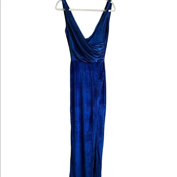 ASOS  Royal blue maxi dress sz 2 - Picture 1 of 10